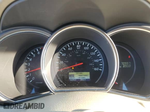 2014 Nissan Murano LE with VIN JN8AZ1MW5EW506835, listed as a Copart auction lot 89457865 with 70,997 mi miles and Salvage title. Bid and sale history available at DreamBid. Image 9.