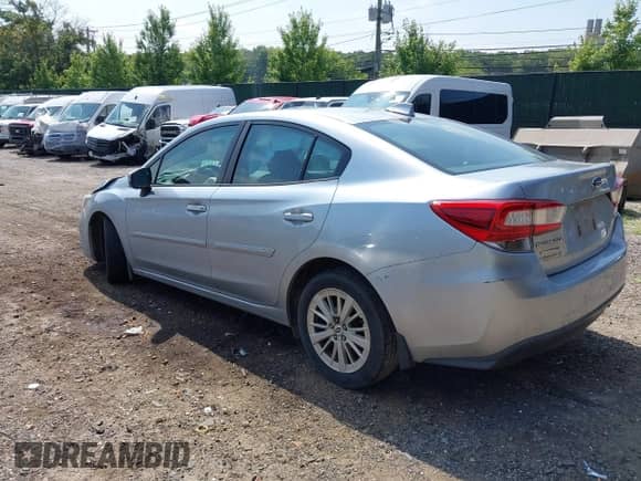 2018 Subaru Impreza Premium с VIN 4S3GKAB63J3609096, выставлен на аукционе IAAI как лот 42663520 с пробегом 113 532 миль миль и . История ставок и продаж доступна на DreamBid. Изображение 3.