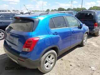 2016 Chevrolet Trax LT with VIN KL7CJLSB0GB759009, listed as a IAAI auction lot 43146820 with 120,465 mi miles and . Bid and sale history available at DreamBid. Image 4.