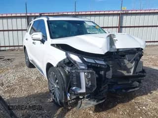 2024 Hyundai Palisade Calligraphy с VIN KM8R7DGE9RU721740, выставлен на аукционе IAAI как лот 41485304 с пробегом 23 527 миль миль и . История ставок и продаж доступна на DreamBid. Изображение 1.