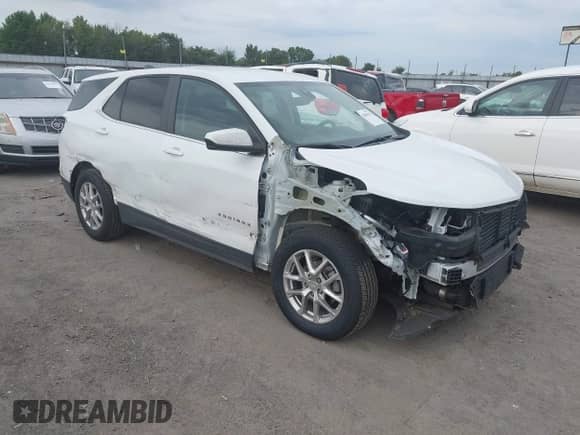 2023 Chevrolet Equinox LT z VIN 3GNAXUEG9PS182465, wystawiony jako IAAI lot #43065633 z przebiegiem 67 076 mil mil oraz . Historia ofert i sprzedaży dostępna na DreamBid. Obrazek 1.