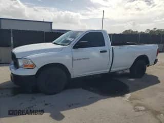 2012 Ram 1500 ST with VIN 3C6JD6DKXCG128258, listed as a Copart auction lot 83937255 with 227,933 mi miles and Salvage title. Bid and sale history available at DreamBid. Image 1.