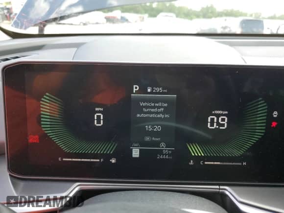 2025 Kia Sorento X-Line EX with VIN 5XYRHDJF8SG360608, listed as a Copart auction lot 65205815 with 2,444 mi miles and Salvage title. Bid and sale history available at DreamBid. Image 9.