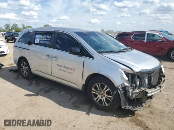 2011 Honda Odyssey EX с VIN 5FNRL5H47BB094580, выставлен на аукционе Copart как лот 62326385 с пробегом 178 845 миль миль и Списание • Salvage title. История ставок и продаж доступна на DreamBid. Изображение 4.