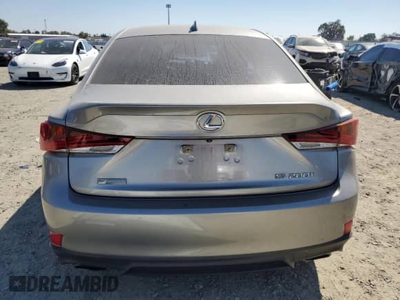 2017 Lexus IS 200t с VIN JTHBA1D21H5039314, выставлен на аукционе Copart как лот 80754435 с пробегом 88 561 миль миль и Списание • Salvage title. История ставок и продаж доступна на DreamBid. Изображение 6.