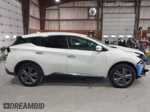 2020 Nissan Murano Platinum with VIN 5N1AZ2DS7LN149378, listed as a IAAI auction lot 42348008 with 53,954 mi miles and . Bid and sale history available at DreamBid. Image 14.