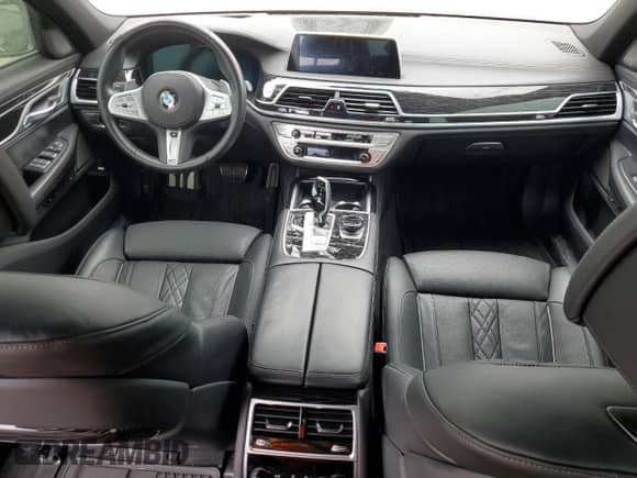 2022 BMW 7 Series 740i xDrive with VIN WBA7T4C01NCJ22118, listed as a Copart auction lot 56645465 with Not provided miles and Salvage title. Bid and sale history available at DreamBid. Image 8.