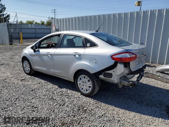 2014 Ford Fiesta S with VIN 3FADP4AJ9EM225443, listed as a Copart auction lot 80160365 with 131,320 mi miles and Salvage title. Bid and sale history available at DreamBid. Image 2.