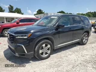 2023 Honda Pilot EX-L с VIN 5FNYG1H47PB032743, выставлен на аукционе Copart как лот 62155685 с пробегом 54 538 миль миль и Списание • Salvage title. История ставок и продаж доступна на DreamBid. Изображение 1.