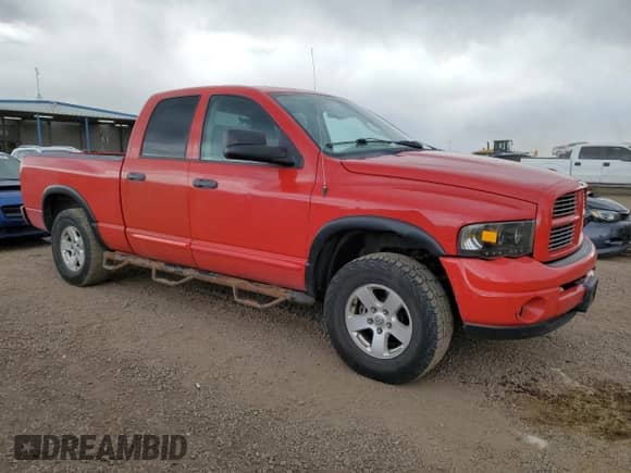 2004 Dodge 1500 SLT with VIN 1D7HU18D24S617727, listed as a Copart auction lot 71680425 with 222,868 mi miles and Clean title. Bid and sale history available at DreamBid. Image 4.
