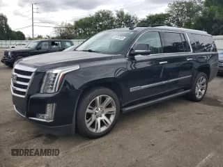 2015 Cadillac Escalade ESV Premium with VIN 1GYS4TKJ9FR639030, listed as a Copart auction lot 69767925 with 154,957 mi miles and Clean title. Bid and sale history available at DreamBid. Image 1.