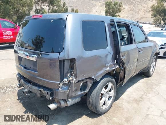 2015 Honda Pilot EX z VIN 5FNYF3H46FB020998, wystawiony jako IAAI lot #42719516 z przebiegiem 93 283 mil mil oraz . Historia ofert i sprzedaży dostępna na DreamBid. Obrazek 4.