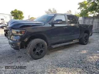 2020 Ram 1500 Big Horn with VIN 1C6RREFG2LN338139, listed as a Copart auction lot 48244545 with 83,169 mi miles and Non repairable. Bid and sale history available at DreamBid. Image 1.