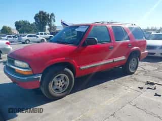 2000 Chevrolet Blazer LT с VIN 1GNDT13W6Y2173186, выставлен на аукционе IAAI как лот 43576879 с пробегом 144 144 миль миль и . История ставок и продаж доступна на DreamBid. Изображение 2.