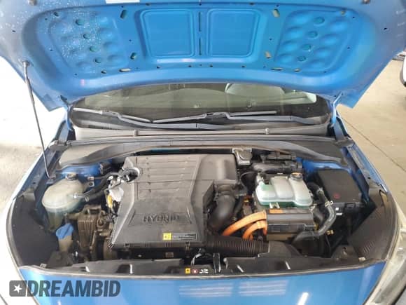 2017 Hyundai Ioniq Blue z VIN KMHC65LC2HU056486, wystawiony jako Copart lot #80168395 z przebiegiem 132 495 mil mil oraz Szkoda całkowita • Salvage title. Historia ofert i sprzedaży dostępna na DreamBid. Obrazek 11.