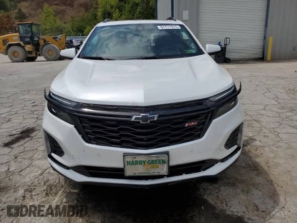 2024 Chevrolet Equinox RS with VIN 3GNAXWEG2RS106052, listed as a Copart auction lot 67771915 with 21,093 mi miles and Salvage title. Bid and sale history available at DreamBid. Image 5.