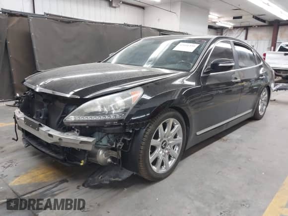 2013 Hyundai Equus Signature с VIN KMHGH4JH9DU059500, выставлен на аукционе IAAI как лот 43101359 с пробегом Не указан миль и . История ставок и продаж доступна на DreamBid. Изображение 2.