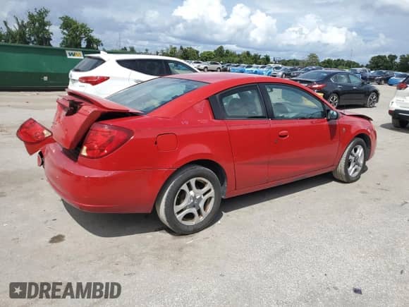 2004 Saturn ION ION 3 with VIN 1G8AW14F54Z137163, listed as a Copart auction lot 71815125 with 123,840 mi miles and Salvage title. Bid and sale history available at DreamBid. Image 3.