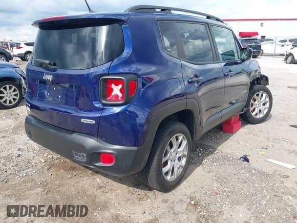2017 Jeep Renegade Altitude with VIN ZACCJBBB0HPE65291, listed as a IAAI auction lot 43341027 with 107,891 mi miles and . Bid and sale history available at DreamBid. Image 4.