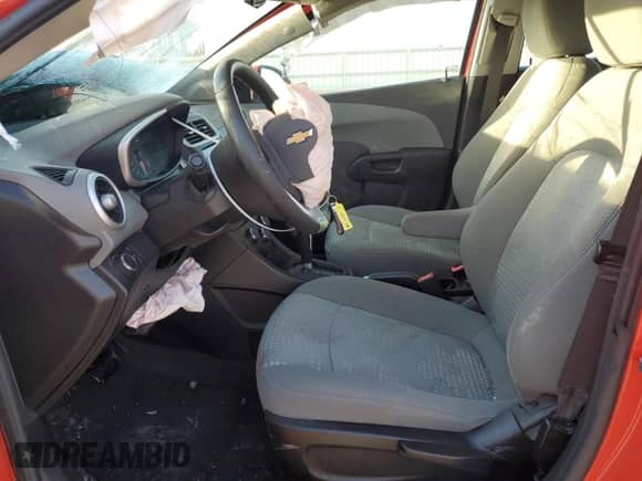 2020 Chevrolet Sonic LT with VIN 1G1JG6SB5L4128239, listed as a Copart auction lot 49753624 with Not provided miles and Salvage title. Bid and sale history available at DreamBid. Image 7.