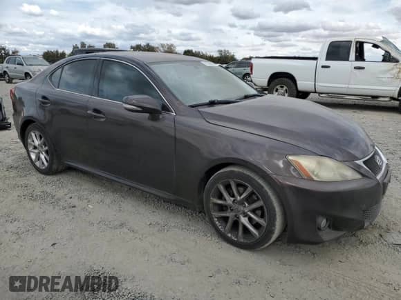 2012 Lexus IS 250 z VIN JTHBF5C23C5183143, wystawiony jako Copart lot #71708505 z przebiegiem 166 660 mil mil oraz Szkoda całkowita • Salvage title. Historia ofert i sprzedaży dostępna na DreamBid. Obrazek 4.