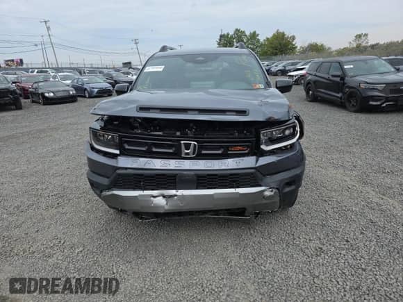 2026 Honda Passport с VIN 5FNYF9H51TB010726, выставлен на аукционе Copart как лот 90671675 с пробегом 2 413 миль миль и Списание • Salvage title. История ставок и продаж доступна на DreamBid. Изображение 5.