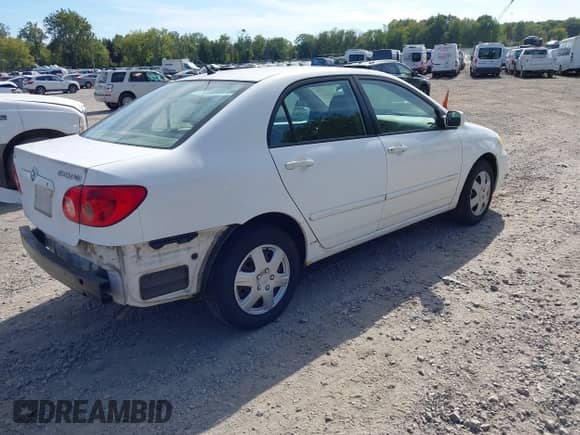 2005 Toyota Corolla CE with VIN 2T1BR30E05C495924, listed as a IAAI auction lot 43365821 with 144,679 mi miles and . Bid and sale history available at DreamBid. Image 4.