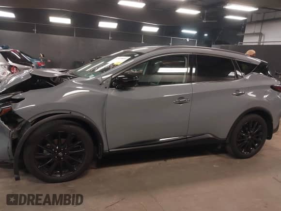 2023 Nissan Murano SV with VIN 5N1AZ2BS9PC141626, listed as a IAAI auction lot 41929851 with 18,469 mi miles and . Bid and sale history available at DreamBid. Image 14.
