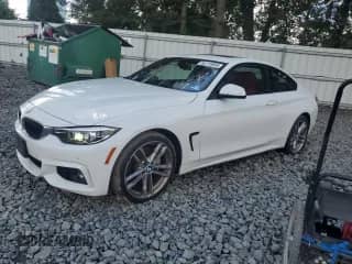 2019 BMW 4 Series 430i xDrive z VIN WBA4W5C58KAE49993, wystawiony jako Copart lot #65118905 z przebiegiem 53 982 mil mil oraz Szkoda całkowita • Salvage title. Historia ofert i sprzedaży dostępna na DreamBid. Obrazek 1.