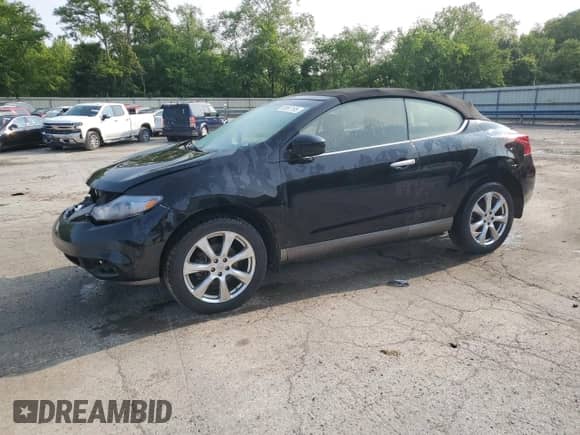 2014 Nissan Murano with VIN JN8AZ1FY4EW300582, listed as a Copart auction lot 58997195 with 61,258 mi miles and Salvage title. Bid and sale history available at DreamBid. Image 1.