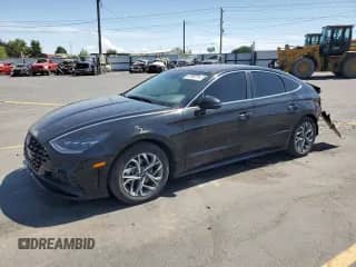 2023 Hyundai Sonata SEL with VIN KMHL64JA5PA338102, listed as a Copart auction lot 67359115 with 13,816 mi miles and Salvage title. Bid and sale history available at DreamBid. Image 1.