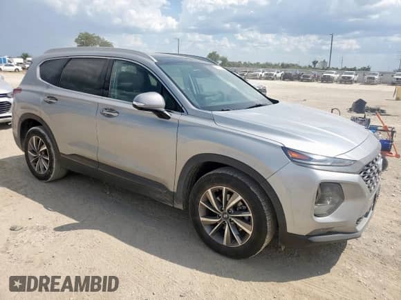 2020 Hyundai Santa Fe Limited with VIN 5NMS53AD2LH287312, listed as a Copart auction lot 66675825 with 106,126 mi miles and Salvage title. Bid and sale history available at DreamBid. Image 4.