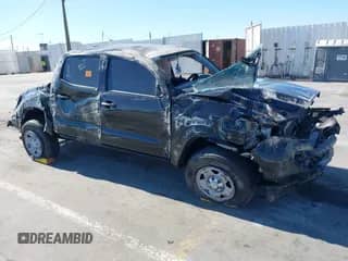 2022 Toyota Tacoma SR with VIN 3TYAX5GNXNT053716, listed as a IAAI auction lot 42853297 with 42,989 mi miles and . Bid and sale history available at DreamBid. Image 1.