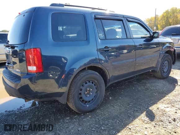 2010 Honda Pilot LX with VIN 5FNYF4H22AB037360, listed as a Copart auction lot 86506475 with 190,327 mi miles and Salvage title. Bid and sale history available at DreamBid. Image 3.