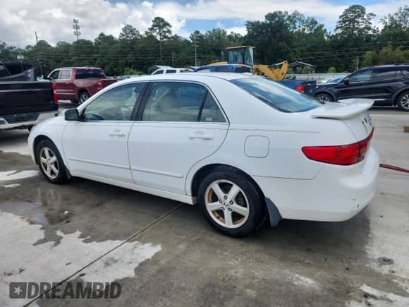 2005 Honda Accord EX-L с VIN 1HGCM56855A010800, выставлен на аукционе Copart как лот 64942475 с пробегом 107 407 миль миль и Списание • Salvage title. История ставок и продаж доступна на DreamBid. Изображение 2.