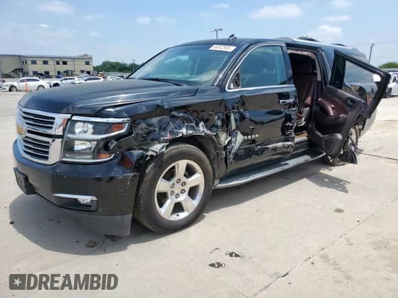2015 Chevrolet Suburban с VIN 1GNSK8KC6FR702473, выставлен на аукционе Copart как лот 58042995 с пробегом 170 513 миль миль и Списание • Salvage title. История ставок и продаж доступна на DreamBid. Изображение 1.