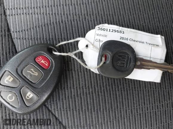 2016 Chevrolet Traverse LT with VIN 1GNKVHKD7GJ255913, listed as a IAAI auction lot 43038497 with 172,268 mi miles and . Bid and sale history available at DreamBid. Image 11.