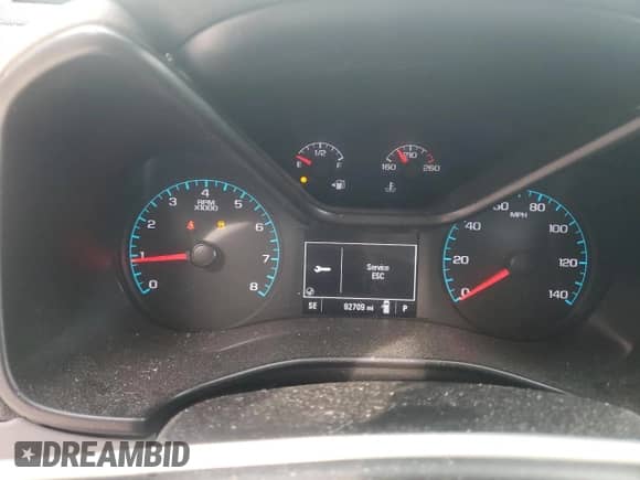 2020 Chevrolet Colorado 2WD Work Truck with VIN 1GCHSBEA6L1191707, listed as a Copart auction lot 68488665 with 92,709 mi miles and Salvage title. Bid and sale history available at DreamBid. Image 9.