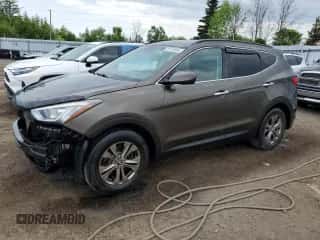 2014 Hyundai Santa Fe z VIN 5XYZU3LB5EG159334, wystawiony jako Copart lot #59119255 z przebiegiem 196 591 mil mil oraz Szkoda całkowita • Salvage title. Historia ofert i sprzedaży dostępna na DreamBid. Obrazek 1.