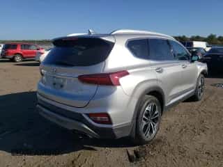 2020 Hyundai Santa Fe SEL with VIN 5NMS3CAA4LH263508, listed as a Copart auction lot 66423812 with 19,211 mi miles and . Bid and sale history available at DreamBid. Image 4.