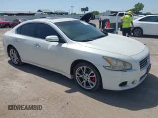 2014 Nissan Maxima SV with VIN 1N4AA5AP9EC469934, listed as a IAAI auction lot 42881172 with 152,670 mi miles and . Bid and sale history available at DreamBid. Image 1.