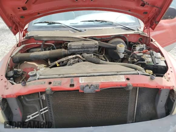 2001 Dodge 1500 with VIN 1B7HC16Y11S702492, listed as a Copart auction lot 54928105 with 106,860 mi miles and Salvage title. Bid and sale history available at DreamBid. Image 11.
