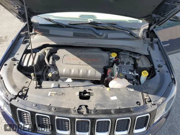 2017 Jeep Compass Sport with VIN 3C4NJDAB0HT639665, listed as a Copart auction lot 61743885 with 36,004 mi miles and Salvage title. Bid and sale history available at DreamBid. Image 12.
