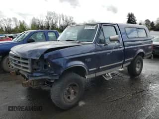 1994 Ford F-150 z VIN 1FTEF14NXRLA62582, wystawiony jako Copart lot #52379715 z przebiegiem 176 792 mil mil oraz Szkoda całkowita • Salvage title. Historia ofert i sprzedaży dostępna na DreamBid. Obrazek 1.
