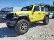 2024 Jeep Wrangler Willys with VIN 1C4RJXDNXRW124418, listed as a Copart auction lot 84255475 with 8,801 mi miles and Non repairable. Bid and sale history available at DreamBid. Image 1.