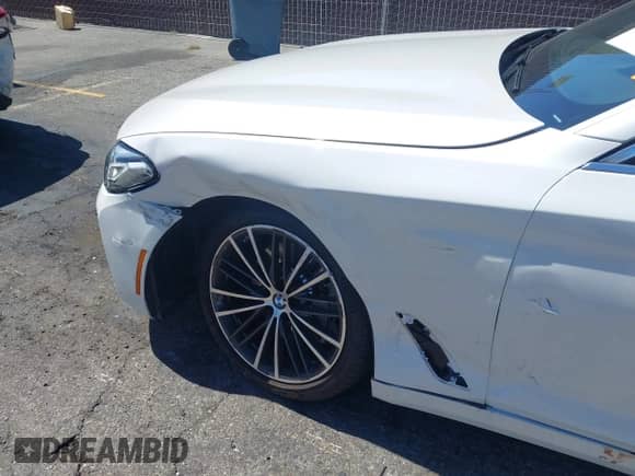 2023 BMW 5 Series 530i with VIN WBA53BH07PWX97588, listed as a IAAI auction lot 42719769 with 5,158 mi miles and . Bid and sale history available at DreamBid. Image 6.