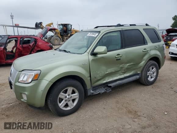 2009 Mercury Mariner Hybrid with VIN 4M2CU29379KJ13787, listed as a Copart auction lot 70720545 with 149,923 mi miles and Salvage title. Bid and sale history available at DreamBid. Image 1.