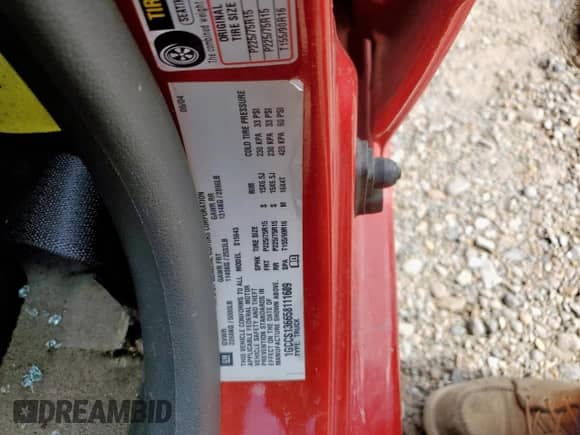 2005 Chevrolet Colorado 1SC LS Z85 с VIN 1GCCS136658111609, выставлен на аукционе Copart как лот 67738425 с пробегом 186 984 миль миль и Списание • Salvage title. История ставок и продаж доступна на DreamBid. Изображение 12.