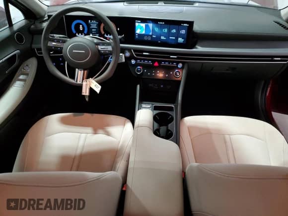 2025 Hyundai Sonata SEL with VIN KMHL64JA2SA429997, listed as a Copart auction lot 89485685 with 24,145 mi miles and Clean title. Bid and sale history available at DreamBid. Image 8.