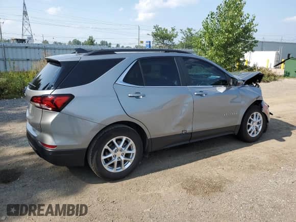 2024 Chevrolet Equinox LT z VIN 3GNAXKEGXRL202367, wystawiony jako Copart lot #68506755 z przebiegiem Nie podano mil oraz Szkoda całkowita • Salvage title. Historia ofert i sprzedaży dostępna na DreamBid. Obrazek 3.
